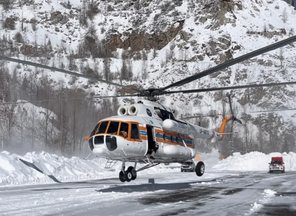 В горах Алматы для спуска лавин применяются современные технологии (2)