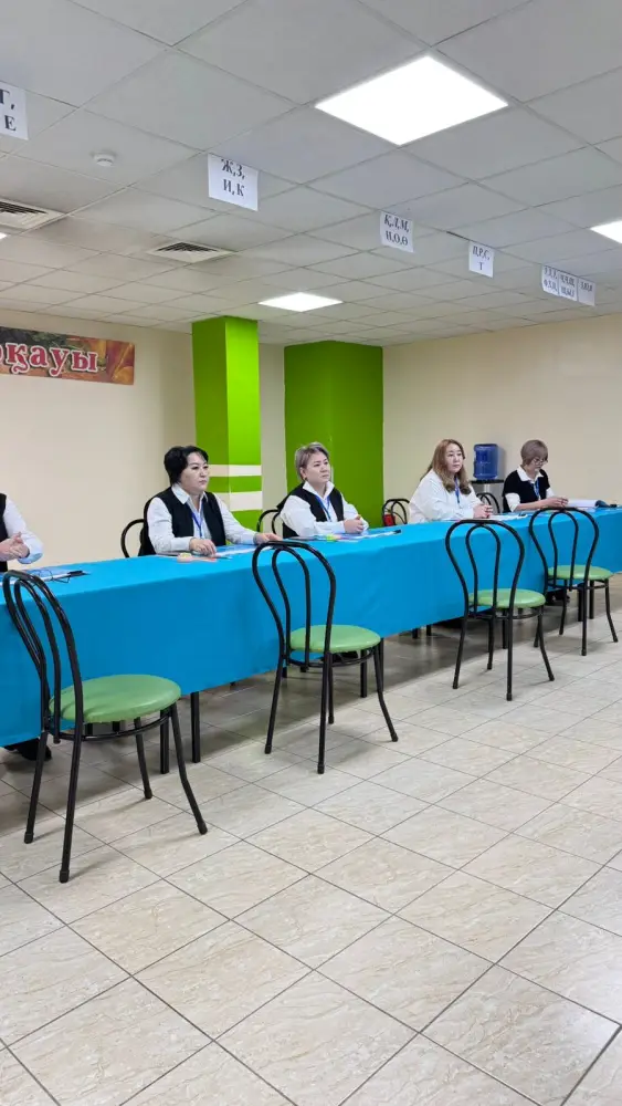 Референдум - 2026: в Астане начали работу избирательные участки (3)