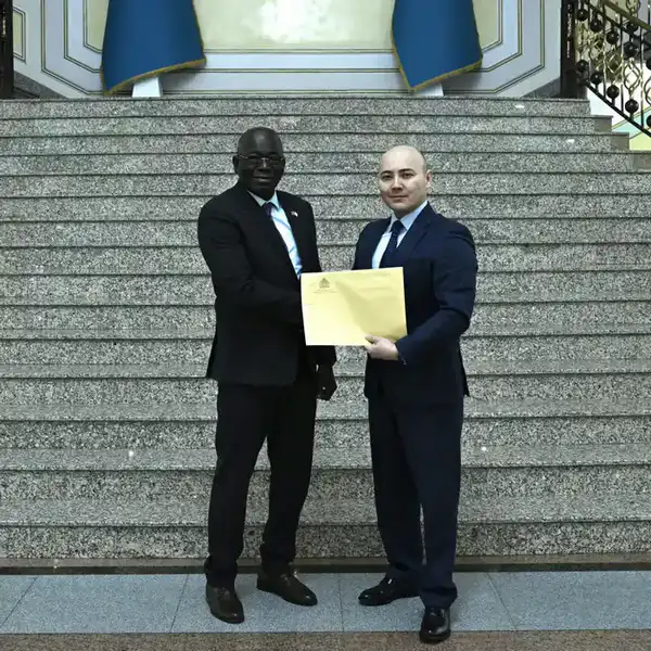 В МИД Казахстана приняли копии верительных грамот у Послов ряда государств (3)