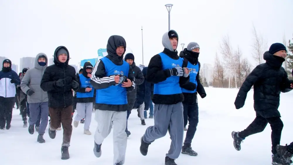 Массовый забег в поддержку новой Конституции прошел в Астане (7)