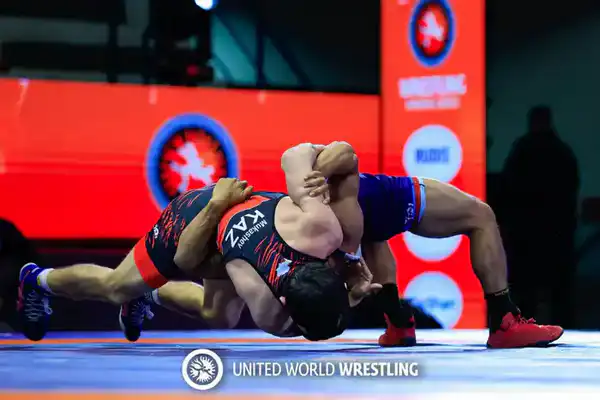 Столичный борец Марлан Мукашев стал бронзовым призером международного турнира (4)