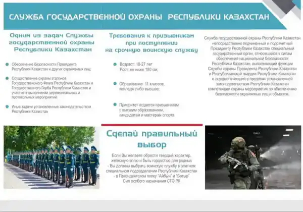 В Казахстане проводится отбор призывников на воинскую службу в ряды Службы государственной охраны РК (2)