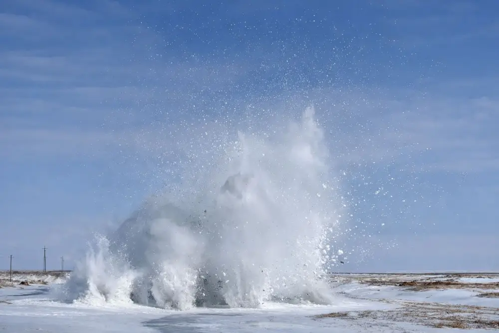 Подготовка к паводкам: взрывные работы, мониторинг и превентивные мероприятия (7)