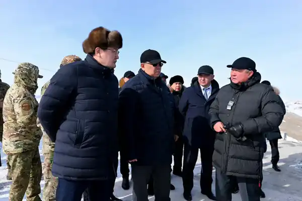 Вице-премьер Канат Бозумбаев ознакомился с ходом противопаводковых мероприятий в области Абай (7)