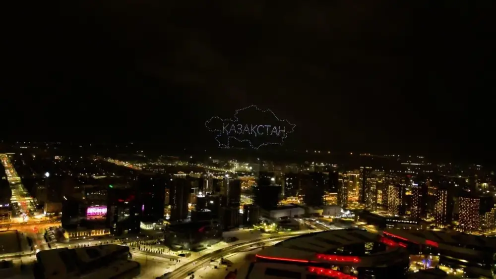 Open Air концерт и зрелищное дрон-шоу прошли в Астане в поддержку новой Конституции (6)