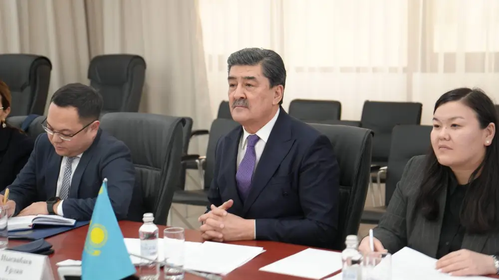 Встреча с Чрезвычайным и Полномочным Послом Кыргызской Республики в Республике Казахстан (2)