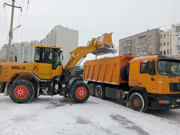 Около трех тысяч дорожных рабочих и более 1,6 тысячи единиц спецтехники задействовано в снегоуборочных работах в Астане (5)