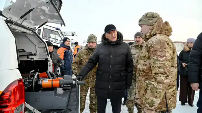 Аким СКО провел кустовое совещание с акимами близлежащих районов (6)