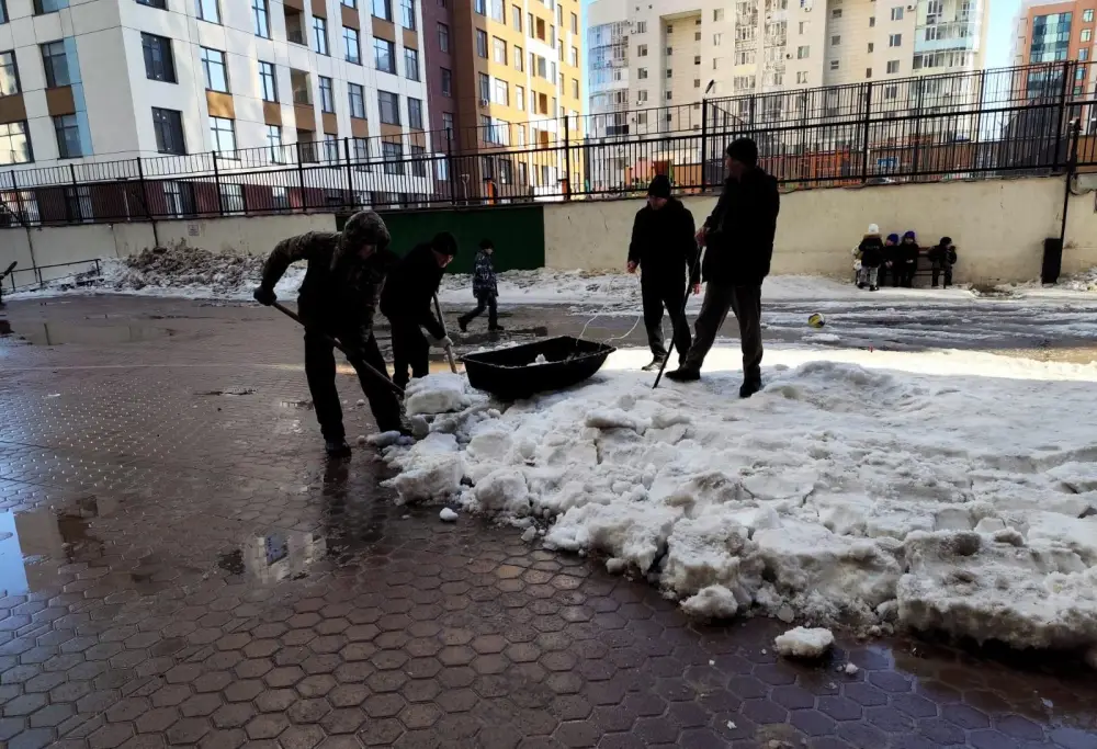 Масштабная генеральная уборка проходит в Астане в День очищения (6)