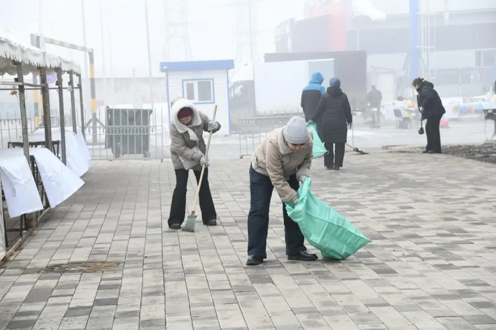 Уборка, веселье и угощения: праздник очищения провели в Астане (2)