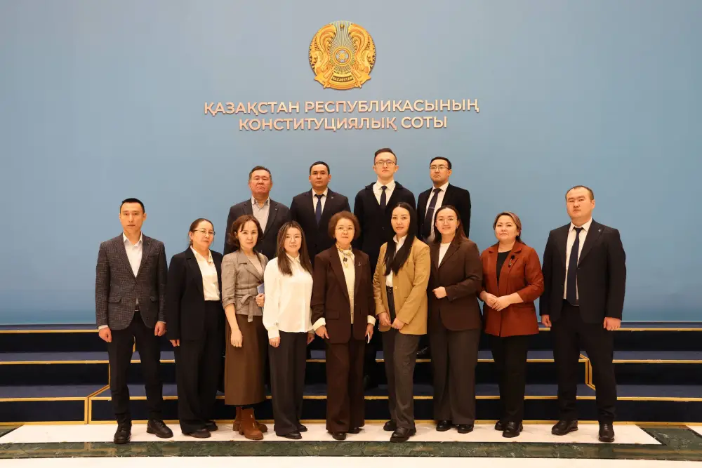 Магистранты Академии правосудия при Высшем Судебном Совете приняли участие в выездной лекции в Конституционном Суде Республики Казахстан (4)