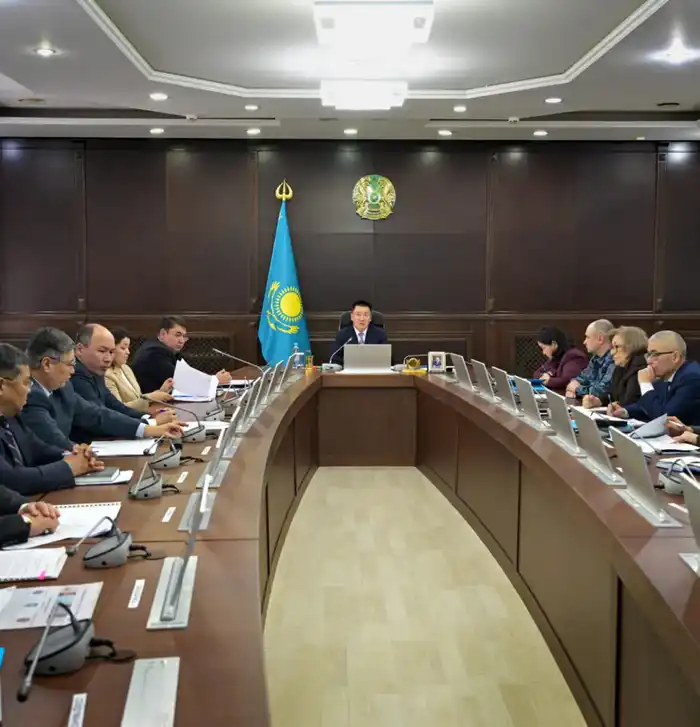 Сегодня в акимате области рассмотрели вопросы подготовки к паводковому периоду и организации мероприятий, посвященных Международному женскому дню и празднику Наурыз (5)