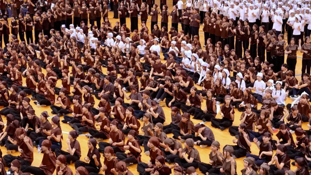 Более 18 тысяч детей по всей Астане начали одновременно игру в асык (5)