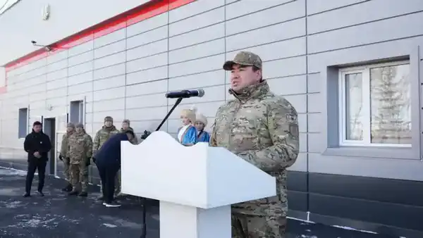 В селе Сарыозек начала работу современная пожарная часть (3)