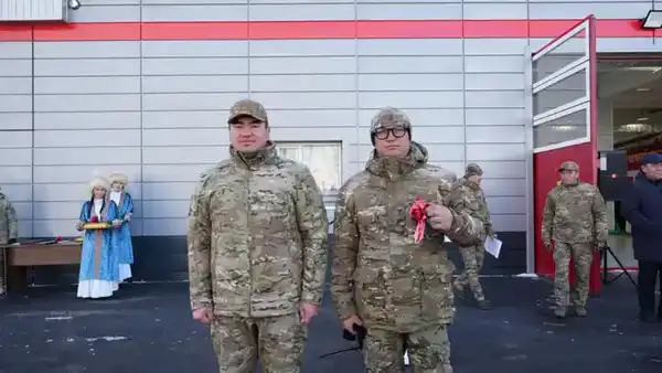 В селе Сарыозек начала работу современная пожарная часть (4)