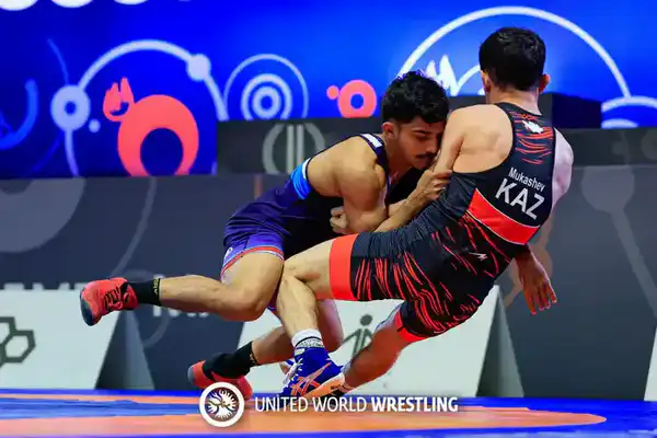 Столичный борец Марлан Мукашев стал бронзовым призером международного турнира (5)