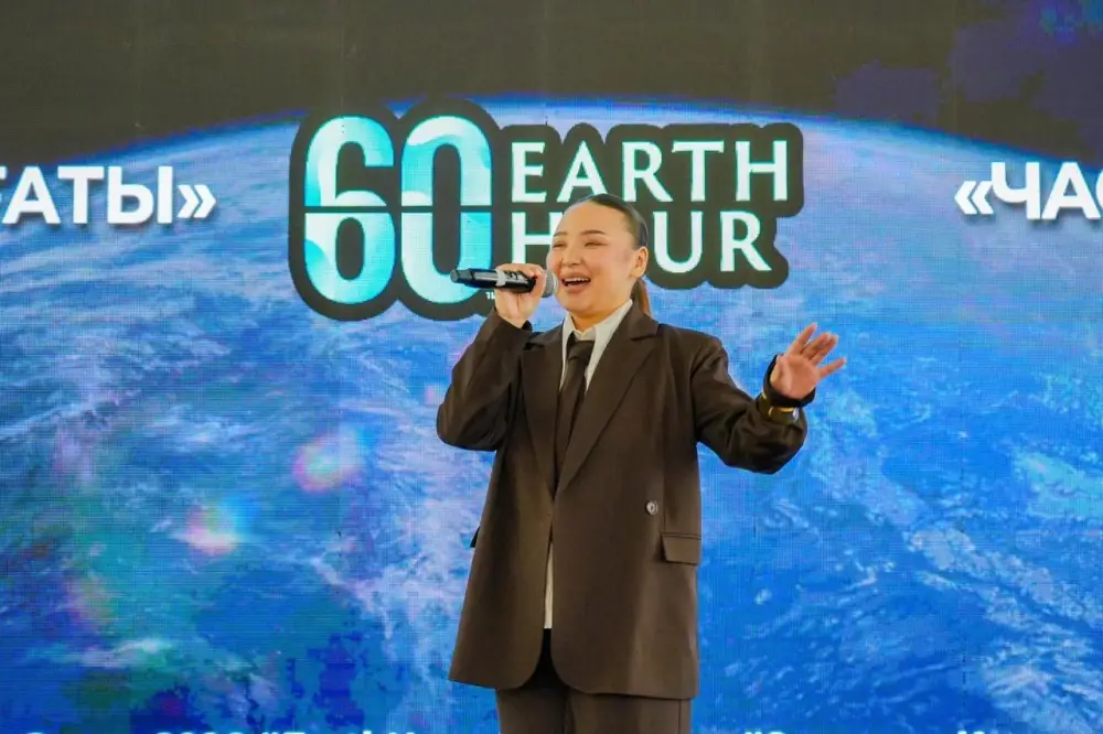 Астана присоединилась к глобальной экологической акции «Час Земли» (7)