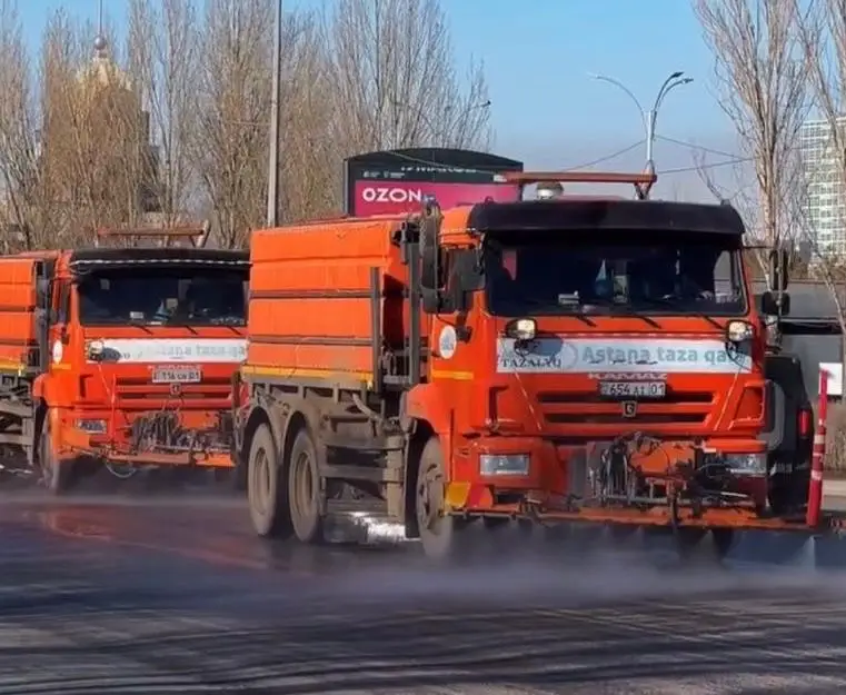 Генеральная уборка проводится в Астане (9)