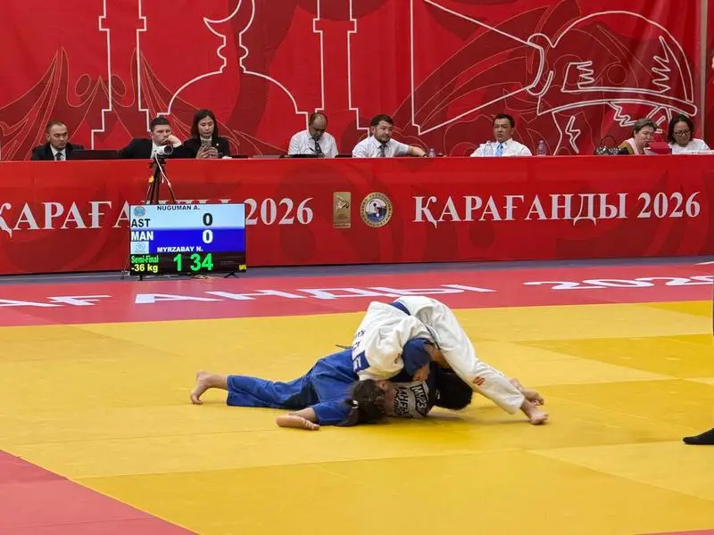 Более 800 юных спортсменов участвуют в чемпионате Казахстана по дзюдо в Караганде (3)