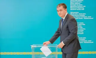 Женис Касымбек голосование референдум Астана избирательные участки