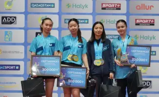 Алматинские теннисисты добиваются успеха на чемпионате Казахстана по настольному теннису