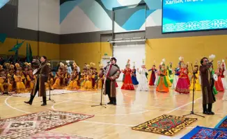 Флеш-фестиваль в Акмолинской области: подведение итогов референдума и празднование Наурыза