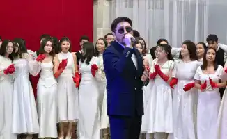 Торжественный бал в Астане приуроченный к Международному женскому дню