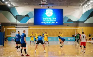 Республиканские волейбольные соревнования в Kokshe Arena