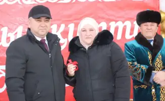Девять многодетных семей из Каркаралинского района получили ключи от новых квартир перед Наурызом