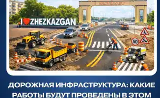 Дорожная инфраструктура: какие работы будут проведены в этом году в Жезказгане и Сатпаеве?