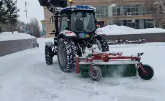 Снегопад в Астане: массовая уборка обеспечивает безопасность дорожного движения