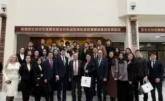 Лекция в Евразийском национальном университете о роли Казахстана в международном сотрудничестве и устойчивом развитии