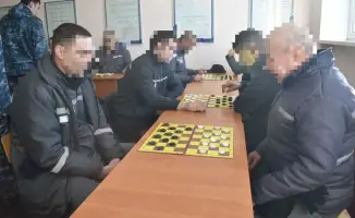 Турнир по шашкам среди осужденных в Учреждении №28