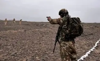 В учебном центре «Коктал» проходят сборы подразделений Десантно-штурмовых войск