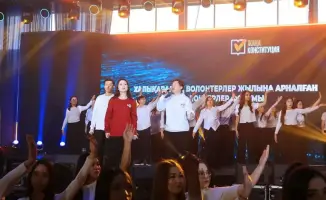 В Караганде прошёл областной форум волонтёров с участием активистов и награждением лучших