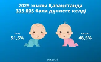 Кто родился в Казахстане: дети и статистика 2025?