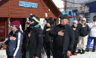 Чемпионат Казахстана по фристайл-могулу на курорте Нуртау
