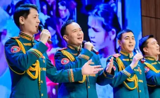 урок патриотизма для школьников Национальной гвардии Казахстана