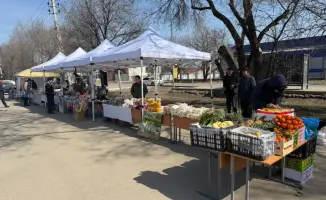 Ярмарка сельхозпродукции в Алатау