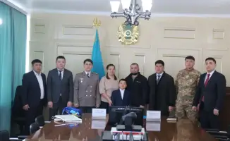 Бейбарыс Тлекберген спас братьев во время пожара в Сырымском районе