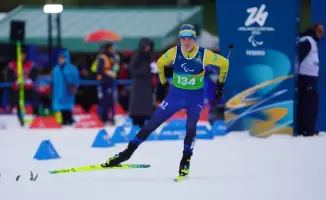 Ербол Хамитов приносит Казахстану первое золото на зимних Паралимпийских играх в Милан–Кортина