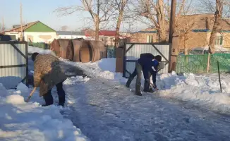 Снег тает в Карагандинской области: будьте внимательны!