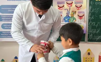Более 60 тысяч детей в Казахстане участвуют в международной акции по профилактике стоматологических заболеваний