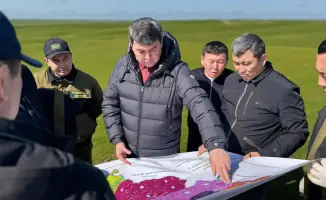 Борьба с саранчой в Туркестанской области