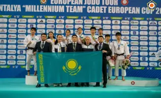 Kazakh Judoka Wins Bronze at European Cup in Antalya