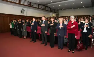 Министр юстиции Казахстана Ерлан Сарсембаев поздравил женщин-работников органов юстиции с Международным женским днём