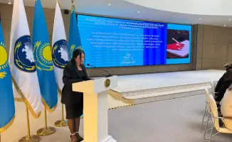 В Туркестане состоялся семинар по требованиям к визуальной информации, участники обсудили языковую грамотность и законодательные нормы