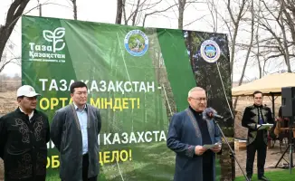Сообщество Жетісу объединилось для очистки родников в рамках экологической акции