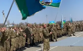 Весной военнослужащие отмечают Наурыз мейрамы с семьями и традиционными праздниками