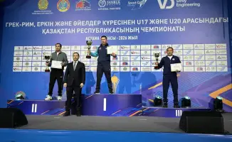 Сборная Алматы уверенно победила на республиканском первенстве по вольной борьбе среди молодежи U20